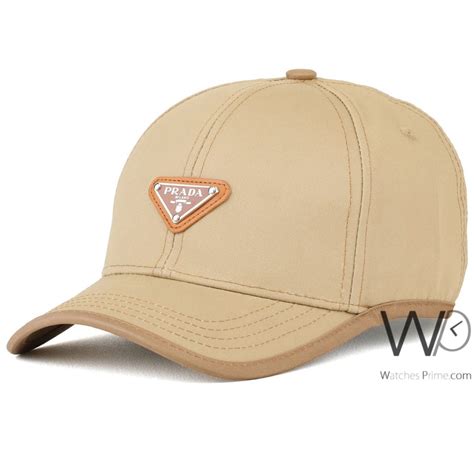 prada beige cap